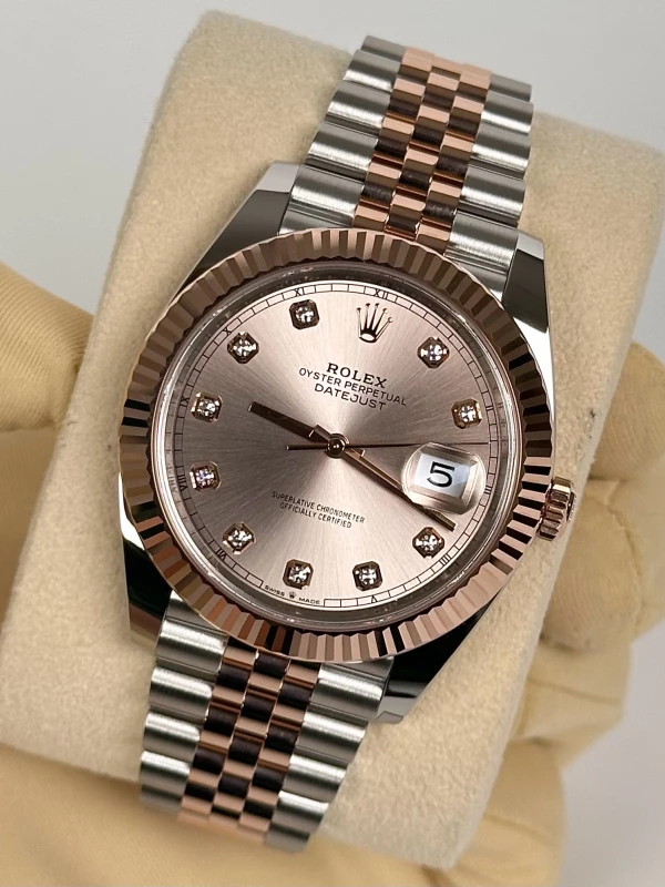 Rolex 41mm Steel and Everose Gold 126331-0008 4