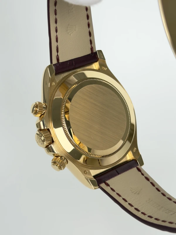 Rolex 40mm Yellow Gold 116518 dkmbk 6