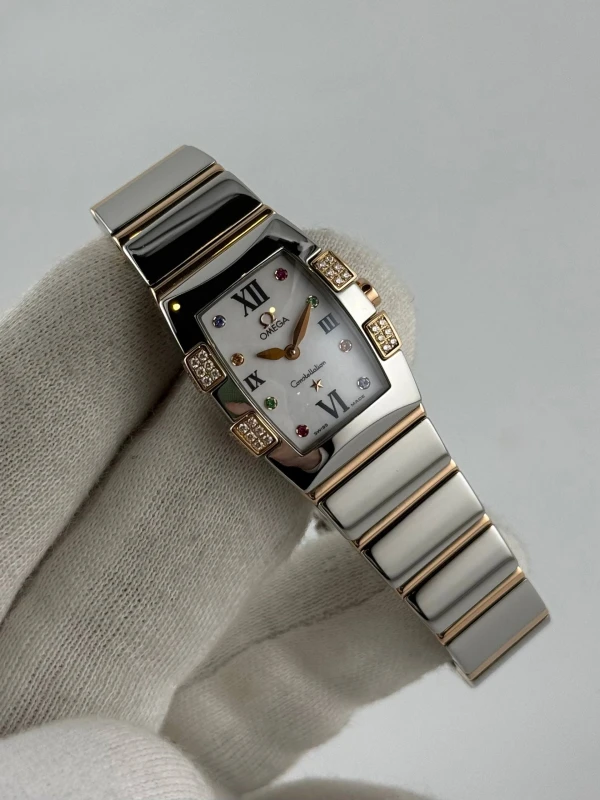 Omega Constellation Quadrella Quartz 1283.79.00 8