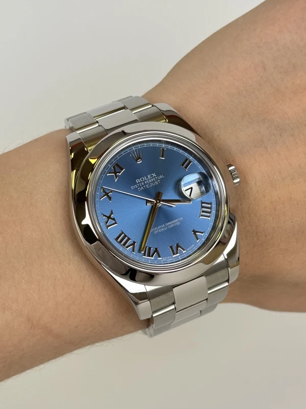 Rolex II 41mm Steel 116300 BLRO 5