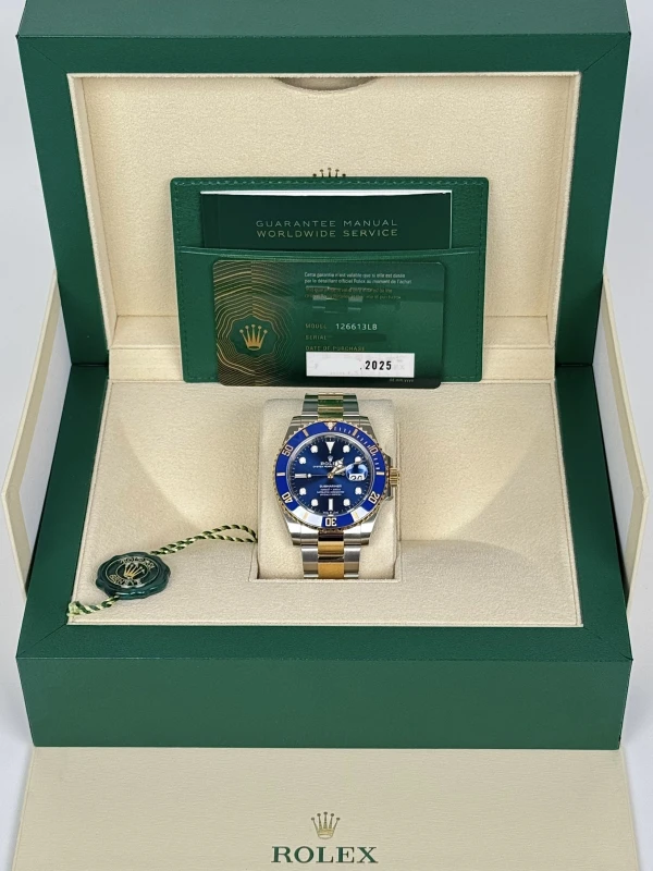 Rolex Date 41 mm Steel and Yellow Gold 126613lb-0002 5