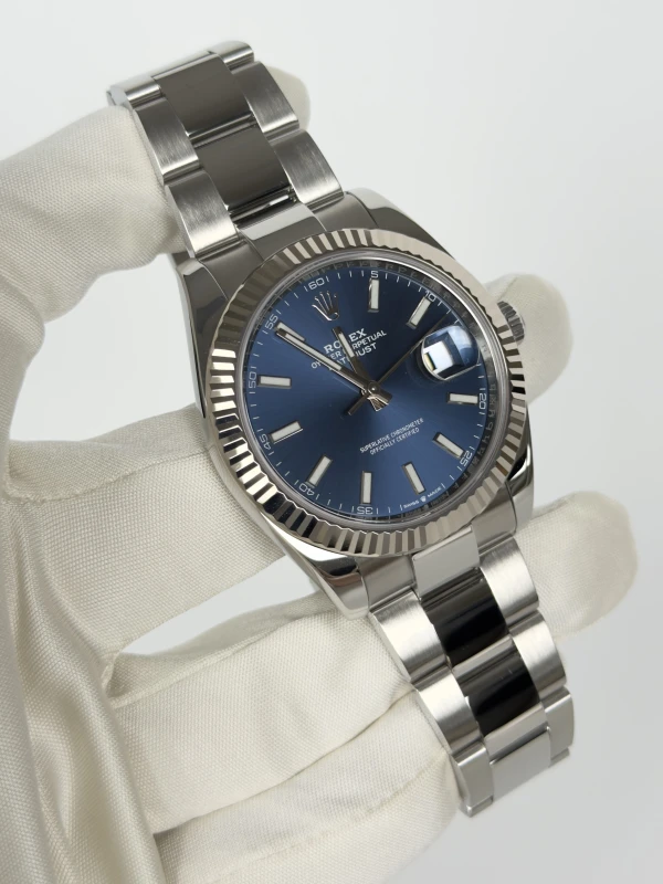 Rolex 41 mm, steel and white gold  126334-0001 2
