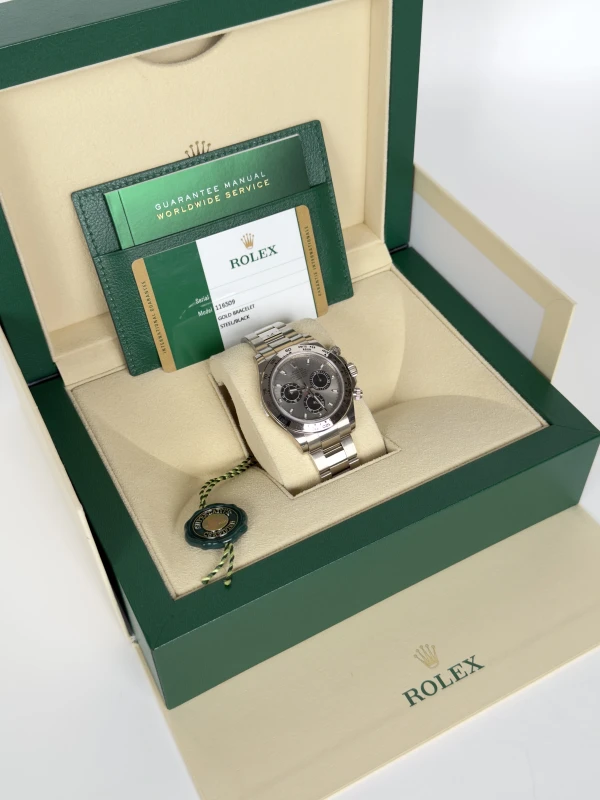 Rolex COSMOGRAPH 40mm White Gold 116509-0072 7