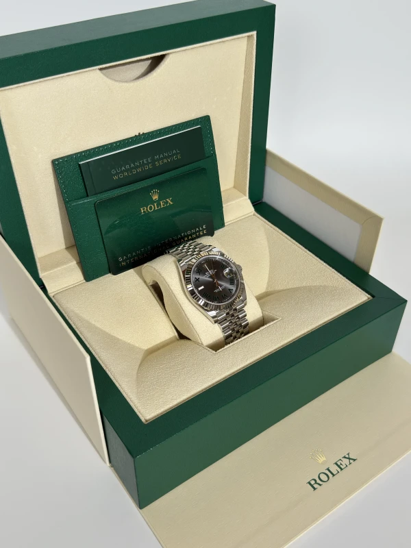 Rolex 41mm Steel and White Gold 126334-0022 5