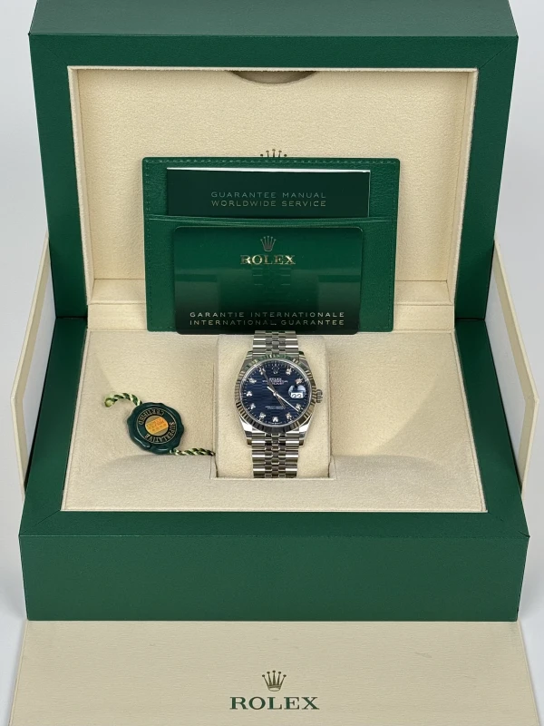 Rolex Datejust 36mm Steel and White Gold 126234-0057 5