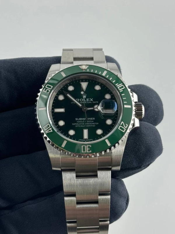 Rolex Date 40mm Steel Ceramic 116610lv-0002 8