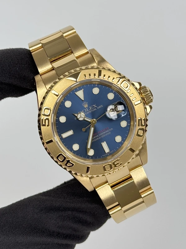 Rolex Yacht-Master 40mm Yellow Gold Blue 16628 2