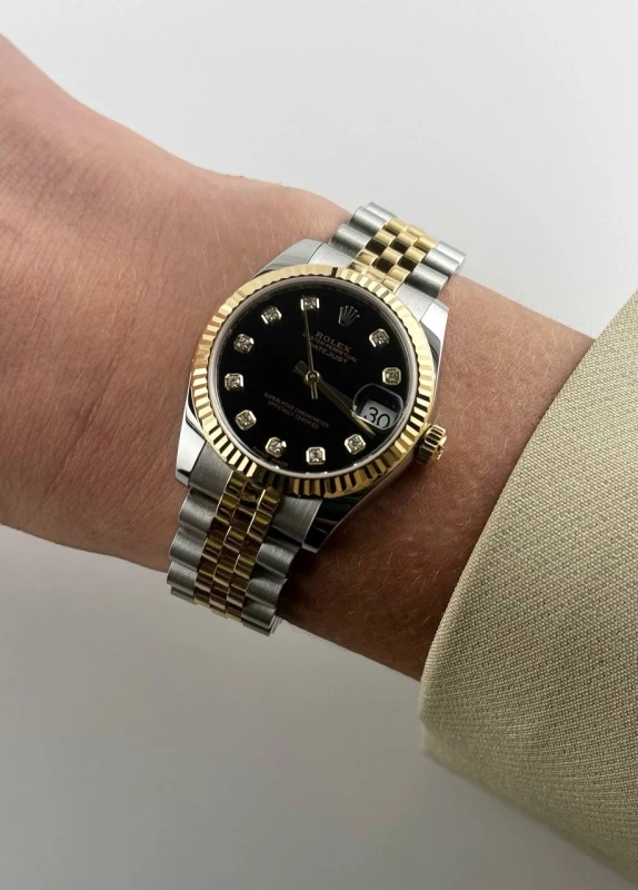 Rolex 31 mm Oystersteel and yellow gold 178273-0020 2