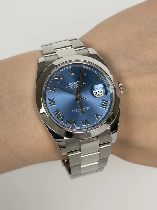 Rolex 41mm Steel 126300-0017 4