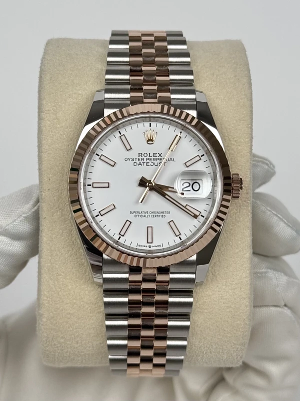 Rolex Datejust 36mm Steel and Everose Gold 126231-0017 2