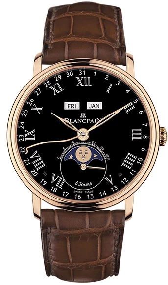 Blancpain Moon Phase Complete Calendar '8 Jours' 6639-3637-55B изображение - 1