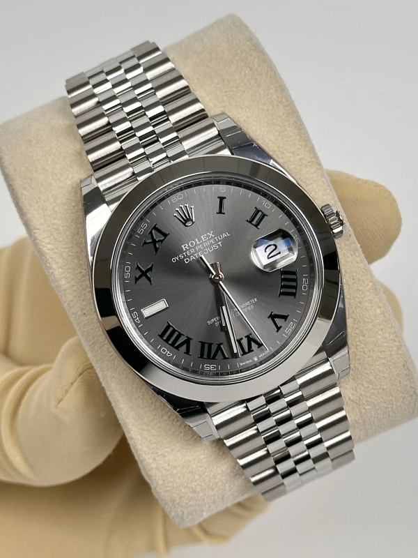 Rolex DATEJUST 41MM STEEL 126300-0014 3