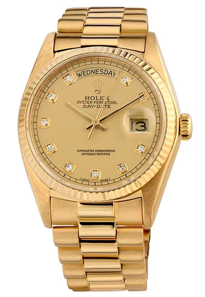 Rolex 36 mm Everose Gold 18038 изображение - 1