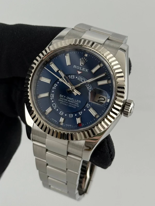 Rolex 42mm Steel and White Gold 326934-0003 4