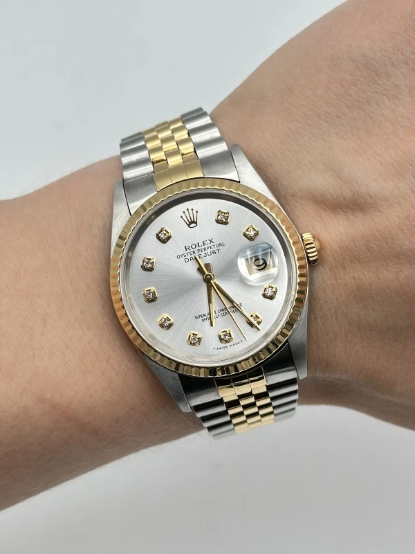 Rolex 36mm Steel and Yellow Gold 16233FIX 7