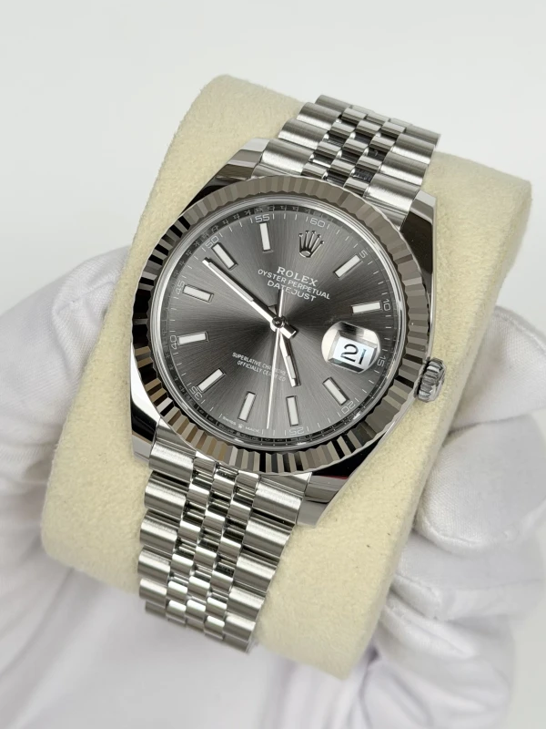 Rolex 41mm Steel and White Gold 126334-0014 3