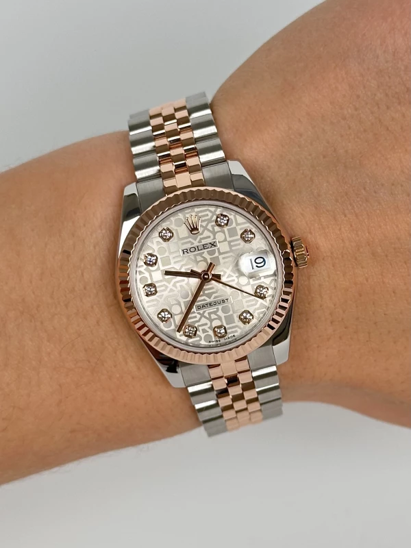 Rolex 31 mm Everose 178271-0024 7