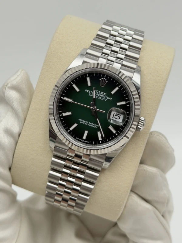 Rolex Datejust 36mm Steel and White Gold 126234-0059 3