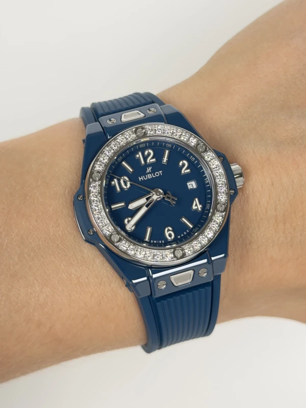 Hublot ONE CLICK STEEL DIAMONDS 485.ES.5171.RX.1204 6