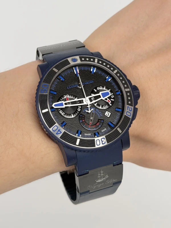 Ulysse Nardin VOYAGE BLEU CHRONOGRAPH 353-98 6