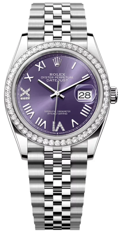 Datejust 36mm Steel and White Gold