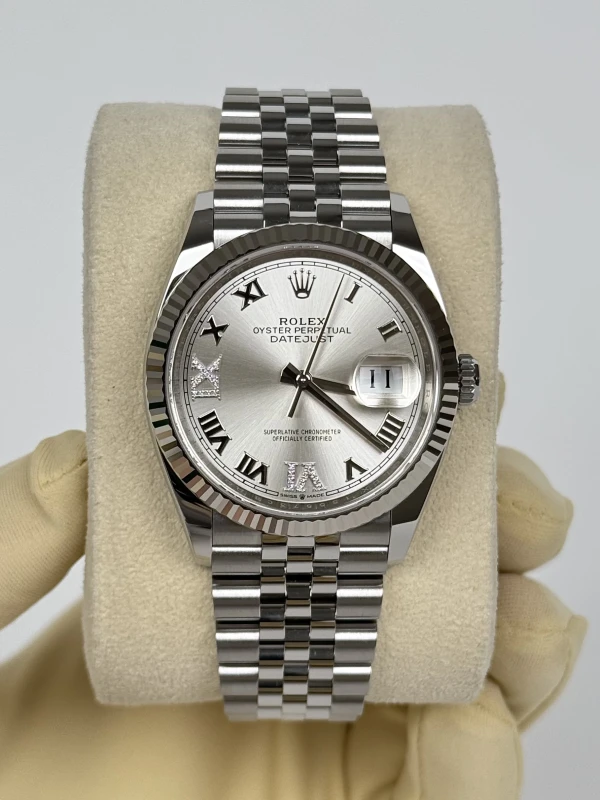 Rolex 36mm Steel and White Gold 126234-0029 2