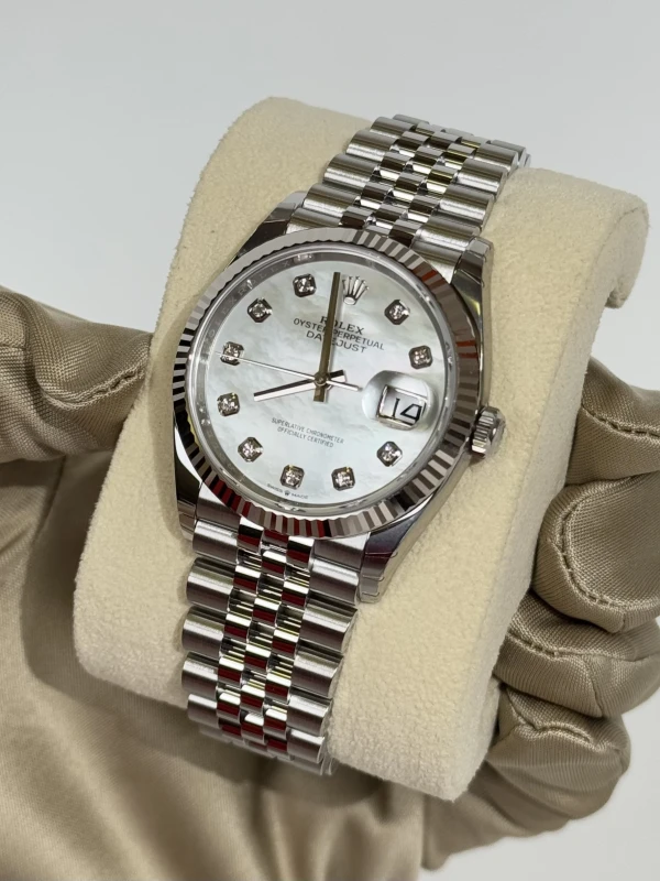 Rolex 36mm Steel and White Gold 126234-0019 3