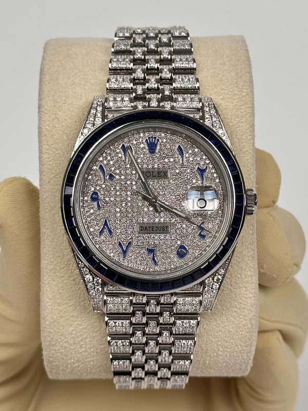 Rolex 41 mm 126300FIX saphir 2