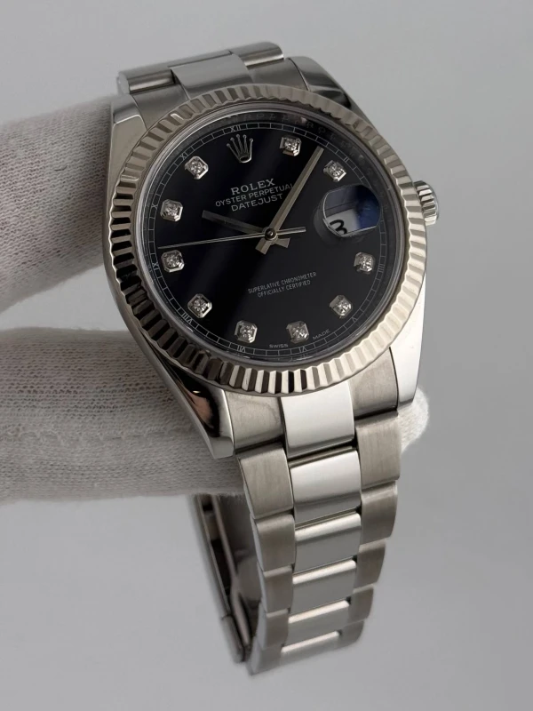 Rolex 41mm Steel and White Gold 126334-0011 3