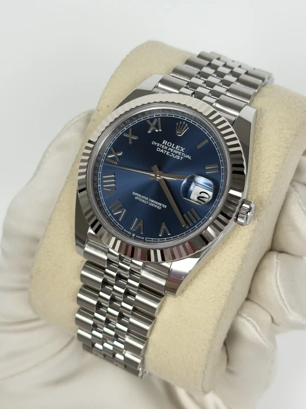 Rolex 41mm Steel and White Gold 126334-0038 3
