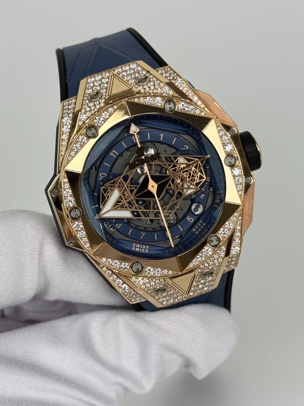 Hublot Unico Sang Bleu II 45 mm 418.OX.5108.RX.1604.MXM20 3