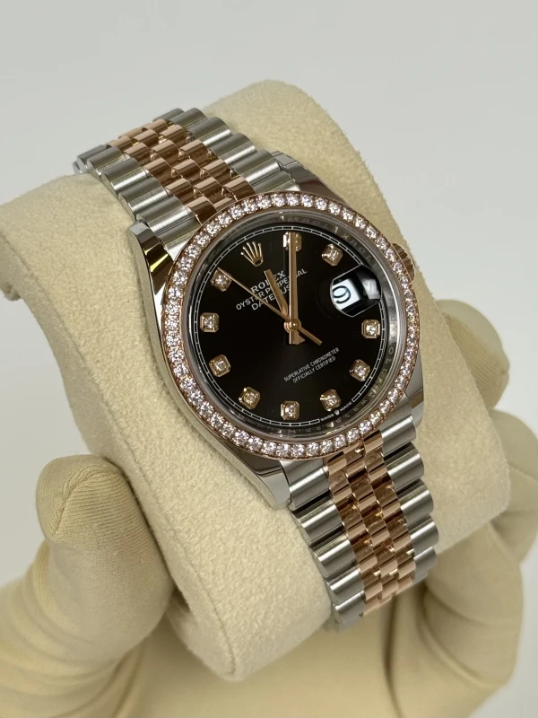 Rolex 36mm Steel and Everose Gold 126281rbr-0007 2
