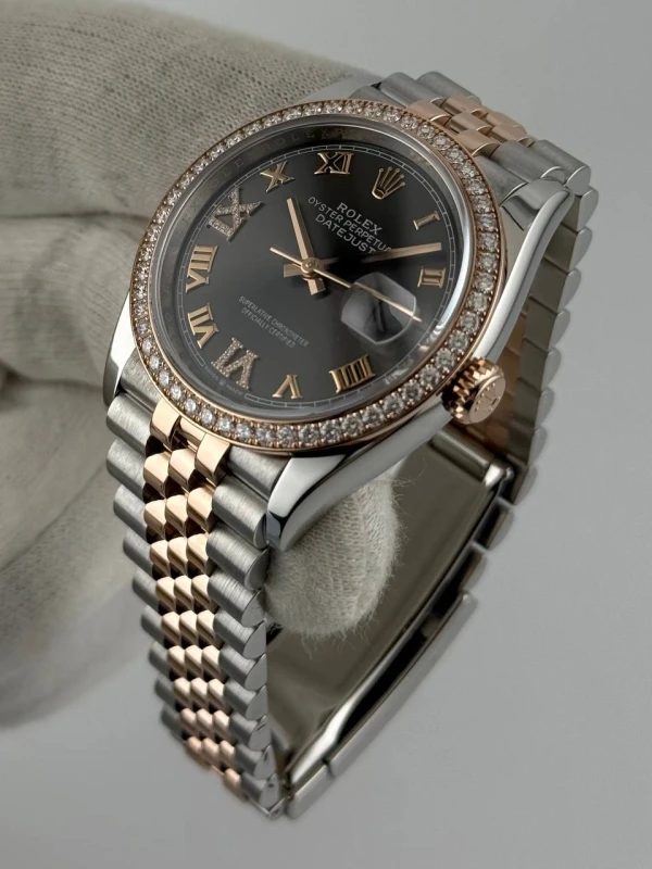 Rolex 36mm Steel and Everose Gold  126281rbr-0011 4