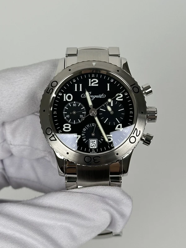 Breguet Transatlantique Flyback Chronograph 3820ST/H2/SW9 3