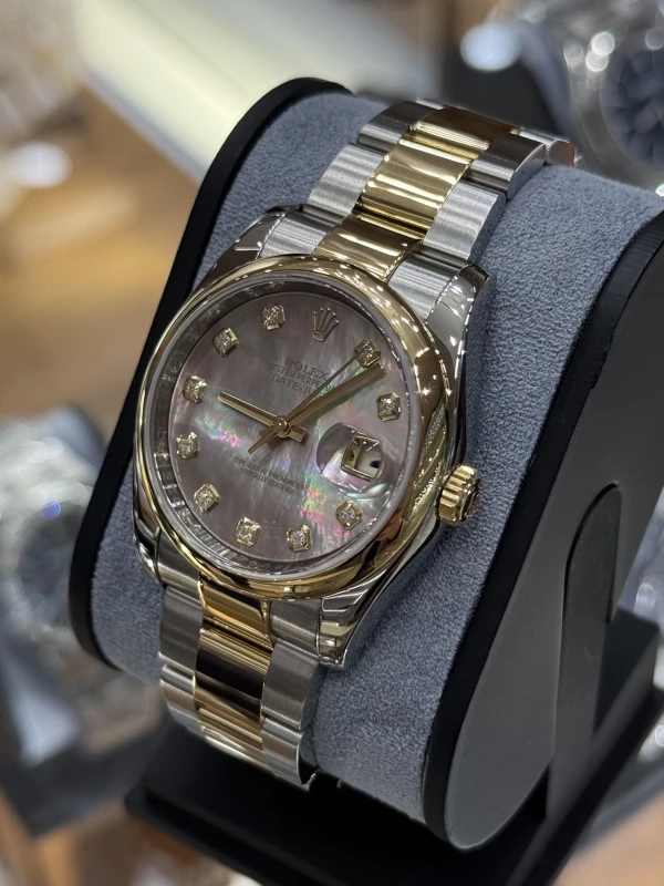 Rolex 36mm Steel and Yellow Gold 116203-0149 4