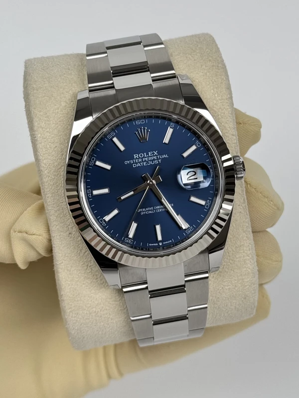Rolex 41 mm, steel and white gold  126334-0001 3