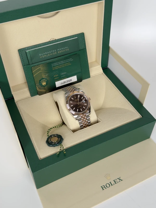 Rolex 41mm Steel and Everose Gold 126331-0002 5