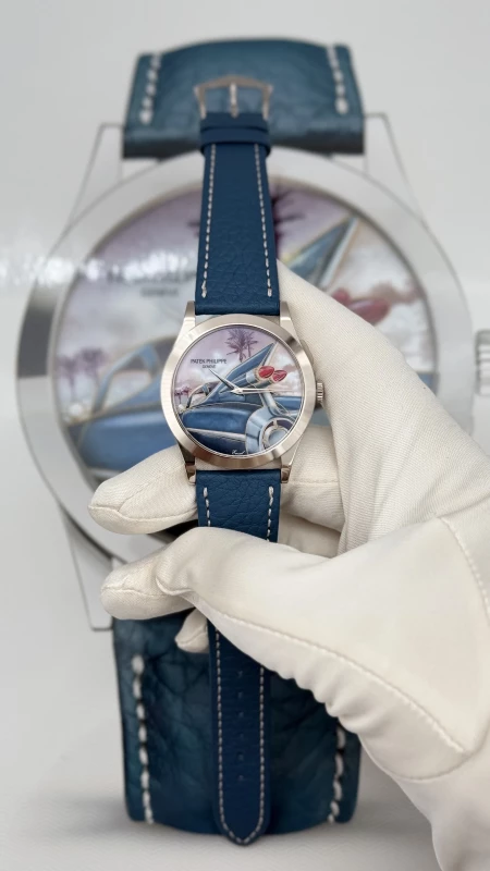 Patek Philippe American Beauties Dark Blue 5089G-146 4