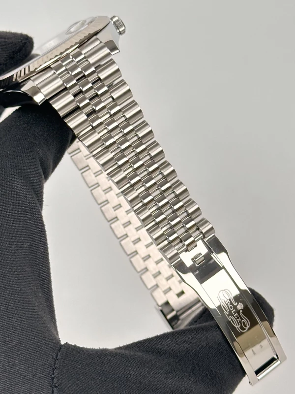 Rolex 41mm Steel and White Gold 126334-0006 6