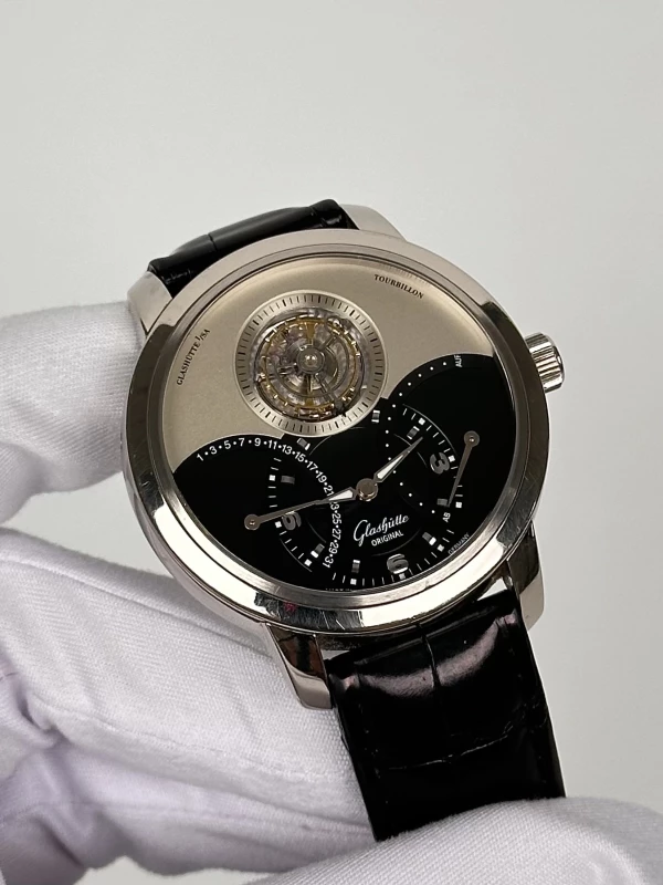 Glashutte Original Tourbillon XL White Gold 41.03.04.04.04 3