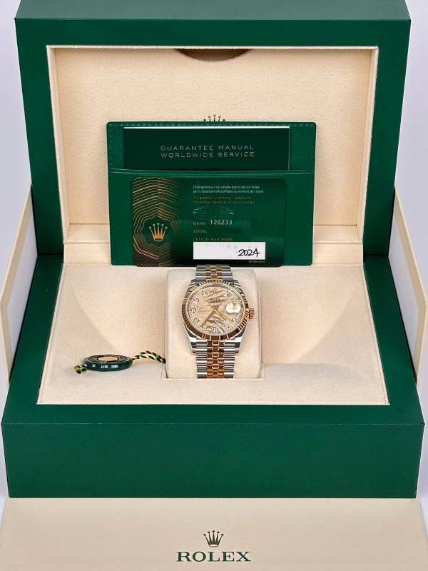Rolex Datejust 36mm Steel and Yellow Gold 126233-0043 5