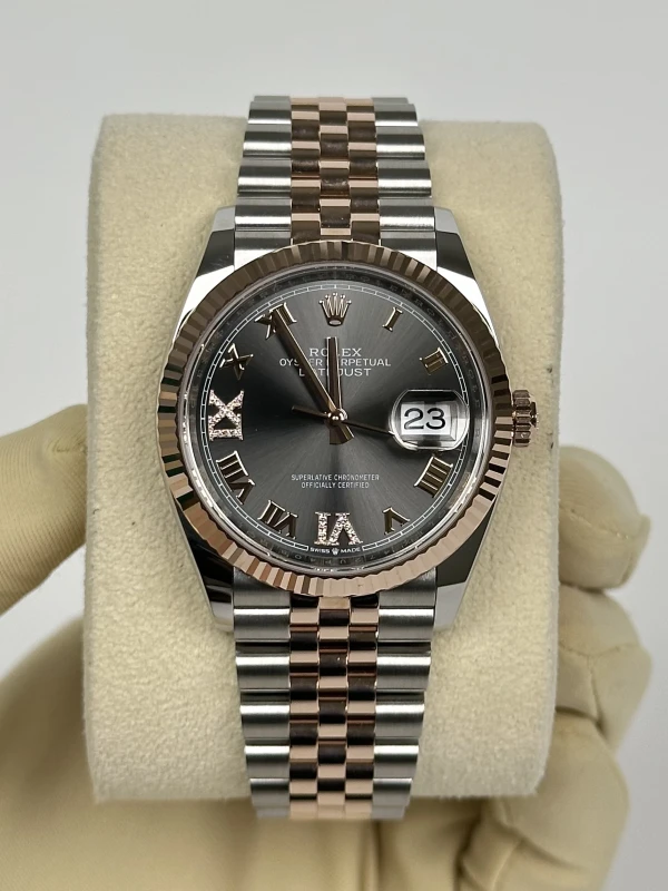 Rolex 36mm Steel and Everose Gold 126231-0023 2