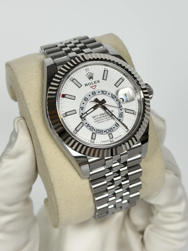 Rolex 42mm Steel and White Gold 336934-0004 2