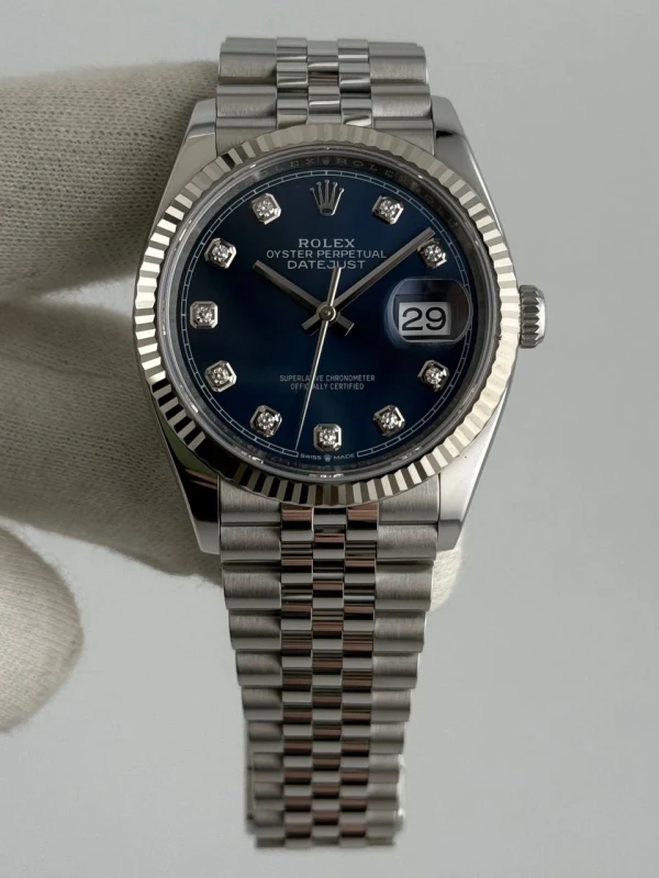 Rolex 36mm Steel and White Gold 126234-0037 6