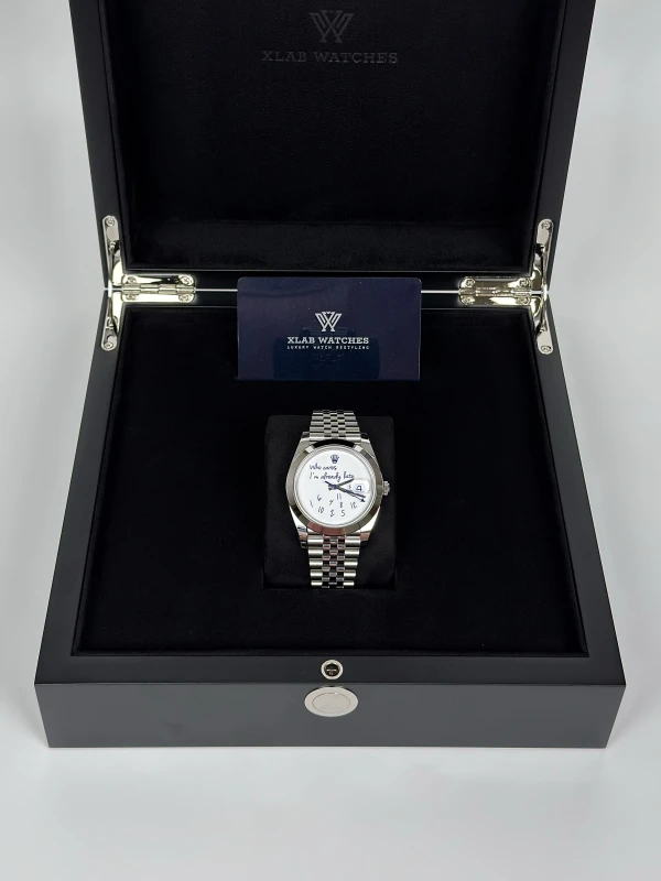 Rolex Perpetual 41 MM STEEL Who Cares  126300 Who Cares 5