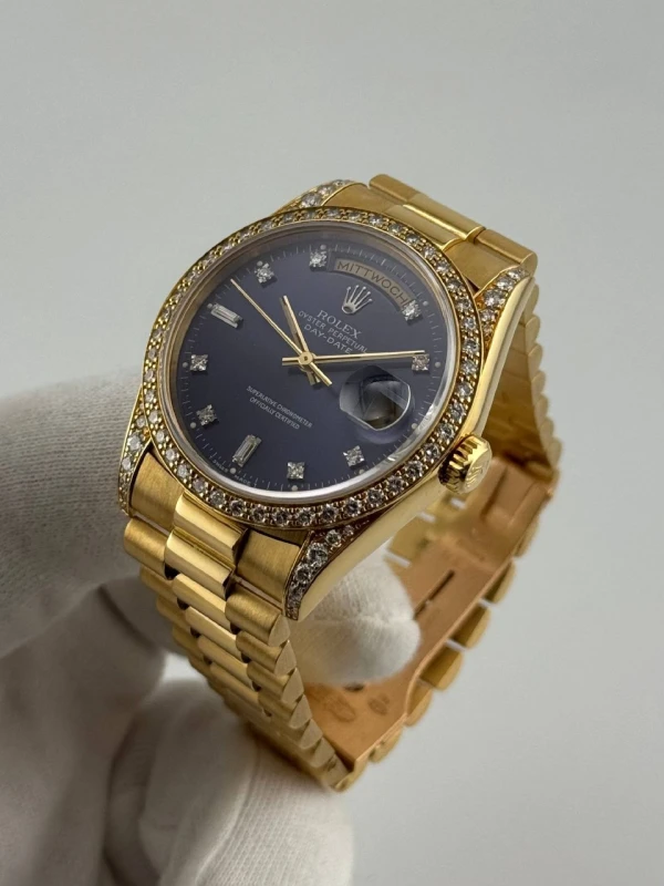 Rolex President Yellow Gold and Diamond 18338 5