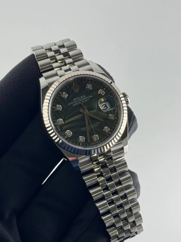 Rolex Datejust 36mm Steel and White Gold 126234-0055 9