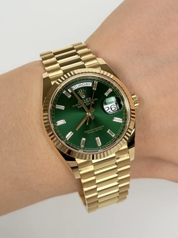 Rolex 36mm Yellow Gold 128238 5
