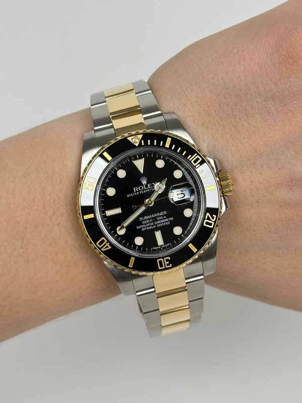 Rolex 40mm Steel and Yellow Gold 116613LN-0001 7