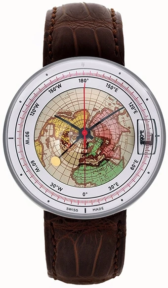 automatic world time wristwatch"1521, Northern Hemispher